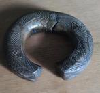 Afrikaanse Bronzen Armband Afrikaanse kunst, Ophalen of Verzenden