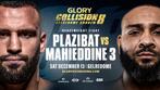 2 tickets voor Glory - Collision 8 op 13 december, Tickets en Kaartjes, Twee personen