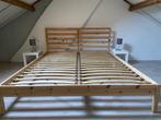Tarva bedframe grenen Ikea 160x200, Huis en Inrichting, Slaapkamer | Bedden, Ophalen, Tweepersoons, Zo goed als nieuw, 200 cm