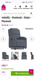 Splinternieuw in doos Relax fauteuil, Huis en Inrichting, Stoelen, Ophalen, Nieuw, Metaal, Eén