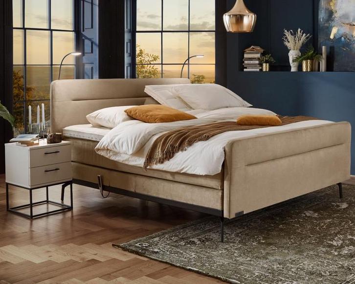 Boxspring Caresse 3310 Elektrisch VOORRAAD Dreambedden, Huis en Inrichting, Slaapkamer | Boxsprings, Nieuw, Tweepersoons, Ophalen of Verzenden