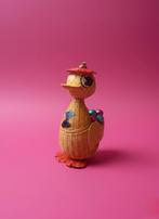 Schattig rieten eendje, Ophalen of Verzenden, Zo goed als nieuw, Overige houtsoorten, Minder dan 50 cm