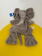 255 Difrax olifant ollie grijs groot formaat, Kinderen en Baby's, Speelgoed | Knuffels en Pluche, Ophalen of Verzenden, Zo goed als nieuw