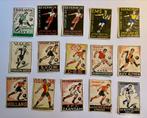 Lucifermerk Etiketten Voetbalclubs (15 stuks), Ophalen of Verzenden, Overige binnenlandse clubs, Poster, Plaatje of Sticker
