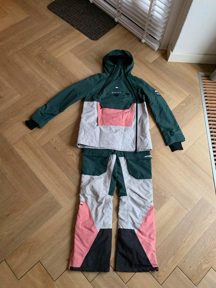 Montec Doom Dames Skipak Maat M, Kleding | Dames, Wintersportkleding, Zo goed als nieuw, Pak, Maat 38/40 (M), Ophalen of Verzenden