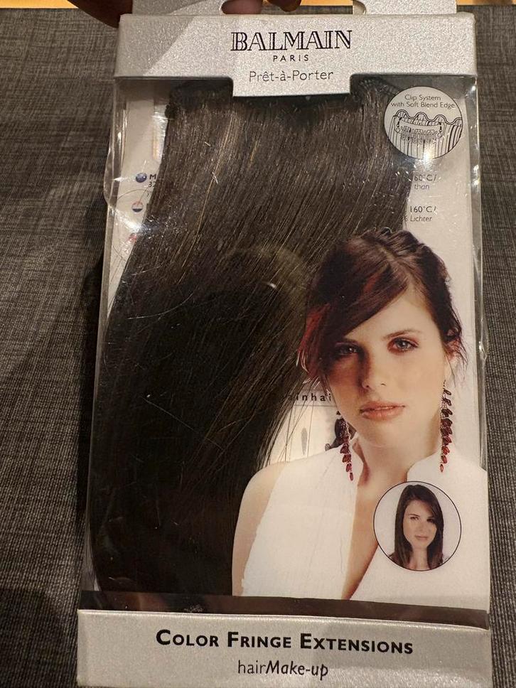 Balmain Color Fringe Extensions - Dark Espresso, Sieraden, Tassen en Uiterlijk, Uiterlijk | Haarverzorging, Nieuw, Ophalen of Verzenden