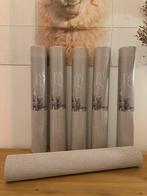 6 rollen vliesbehang linnenlook beige Action, Huis en Inrichting, Stoffering | Behang, Ophalen, Beige