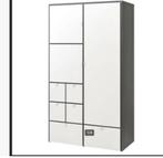 Ikea Visthus kledingkast grijs/wit, Gebruikt, 50 tot 70 cm, 105 cm of meer, Ophalen of Verzenden
