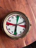 Vintage Messing Scheepsklok, klok Observer Quartz Germany, Antiek en Kunst, Antiek | Klokken, Ophalen of Verzenden