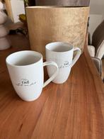 2 Riviera Maison hoge Theemokken Uw The Sil Vous Plait, Ophalen, Nieuw, Glas, Overige stijlen