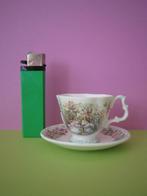 Royal Doulton Brambly Hedge miniatuur Summer kop en schotel, Verzenden, Zo goed als nieuw, Porselein, Kop en/of schotel