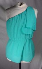 leuk damesshirt.1 blote schouder.Mt S, Kleding | Dames, T-shirts, ., Ophalen of Verzenden, Zo goed als nieuw, .