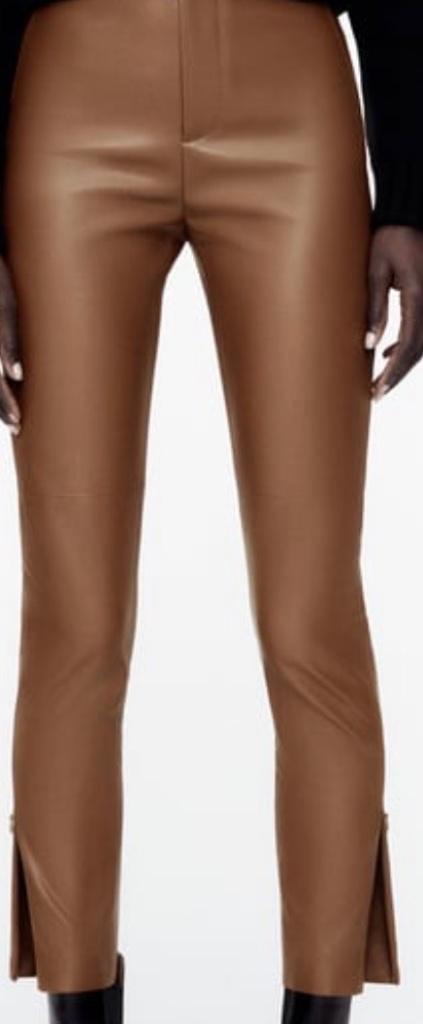 Zara pu leren camel legging nieuw maat S, Kleding | Dames, Broeken en Pantalons, Nieuw, Maat 36 (S), Bruin, Lang, Ophalen of Verzenden