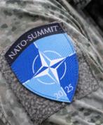 NATO-Summit 2025 Patch, Ophalen of Verzenden, Overige soorten, Overige gebieden, Embleem of Badge