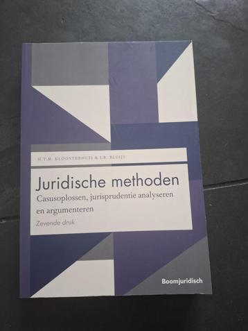 Juridische Methoden Rechtsgeleerdheid jaar 1 boeken beschikbaar voor biedingen