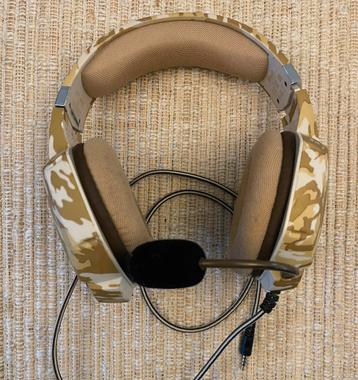 Trust GXT gaming headset beige camouflage beschikbaar voor biedingen