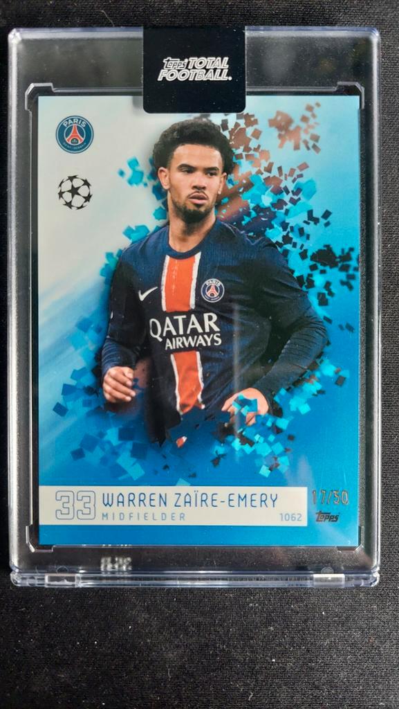 Warren Zaire-Emery 17/50 Topps Total Football, Verzamelen, Overige Verzamelen, Zo goed als nieuw, Ophalen of Verzenden