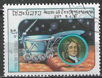 Laos 1984 - Yvert 594 - Lunokhod 2 en Newton (ST) beschikbaar voor biedingen