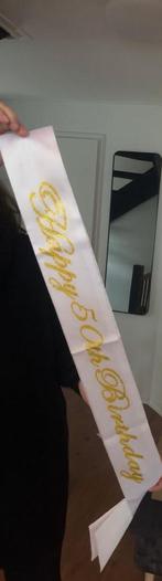 Sjerp 50 jaar - Verjaardag, Ophalen of Verzenden, Nieuw, Feestartikel, Verjaardag