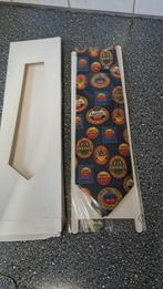 Vintage Amstel bier stropdas nieuw, Verzamelen, Biermerken, Ophalen of Verzenden, Nieuw, Kleding, Amstel