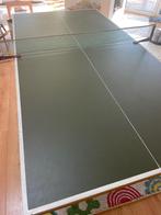 Mooie grote tafeltennistafel, merk Heemskerk + accessoires, Sport en Fitness, Tafeltennis, Ophalen, Gebruikt, Inklapbaar