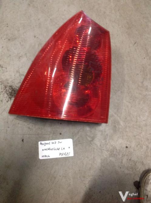 Peugeot 307 Achterlicht Links, Auto-onderdelen, Verlichting, Gebruikt, Ophalen of Verzenden