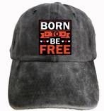 Te Koop born to be free baseball cap pet nieuw             , Ophalen of Verzenden, Nieuw, One size fits all, Pet