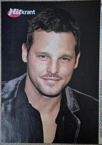 Mooie poster JUSTIN CHAMBERS (GREY'S ANATOMY) (HITKRANT) beschikbaar voor biedingen