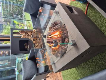 Cocooning vuurtafel / vuurhaard complete gashaard beschikbaar voor biedingen
