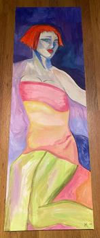 Schilderij/kunstwerk, Antiek en Kunst, Kunst | Schilderijen | Abstract, Verzenden