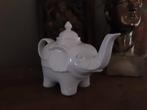 Theepot olifant porselein, Ophalen of Verzenden