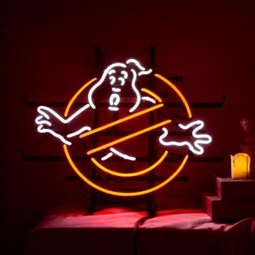 Ghostbusters glas neon lamp / lichtreclame beschikbaar voor biedingen