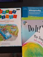 Trompet Lesboeken - 3 stuks, Gebruikt, Orkest, Klassiek, Les of Cursus