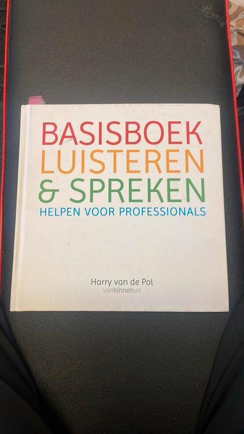 Harry van de Pol - Basisboek luisteren en spreken, Boeken, Schoolboeken, Zo goed als nieuw, Nederlands, Overige niveaus, Ophalen of Verzenden