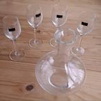 Luxe 5-delige glazenset met karaf, Glas of Glazen, Ophalen of Verzenden, Overige stijlen, Glas