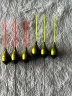 adv 91 / €7,00 NIEUW set 6 inline dobbers TUBERTINI 1,50gr, Ophalen of Verzenden, Nieuw, Dobber of Lood