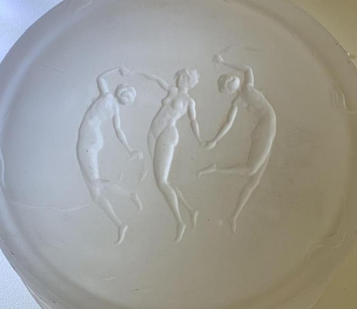 Art Deco Poederdoos - René Lalique voor d'Orsay., Antiek en Kunst, Antiek | Glas en Kristal, Ophalen of Verzenden