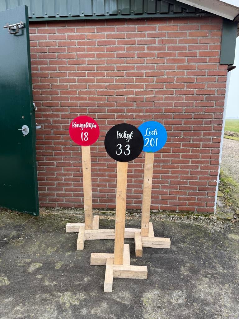 Piste Paaltjes Wintersport - Ischl, Lech, Koningsleiten, Gebruikt, Overige typen, Skiën, Ophalen