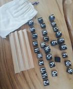 Scrabble XL letters en plankjes, Hobby en Vrije tijd, Gezelschapsspellen | Bordspellen, Een of twee spelers, Ophalen of Verzenden