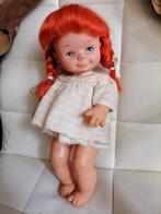 Vintage famosa pipi lang poppen, Verzamelen, Poppen, Ophalen of Verzenden, Gebruikt, Pop