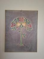 Schilderij op zijde, Ophalen
