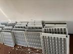Lichtbakken 60x60 cm voor systeem plafond, Gebruikt, Ophalen of Verzenden, Metaal