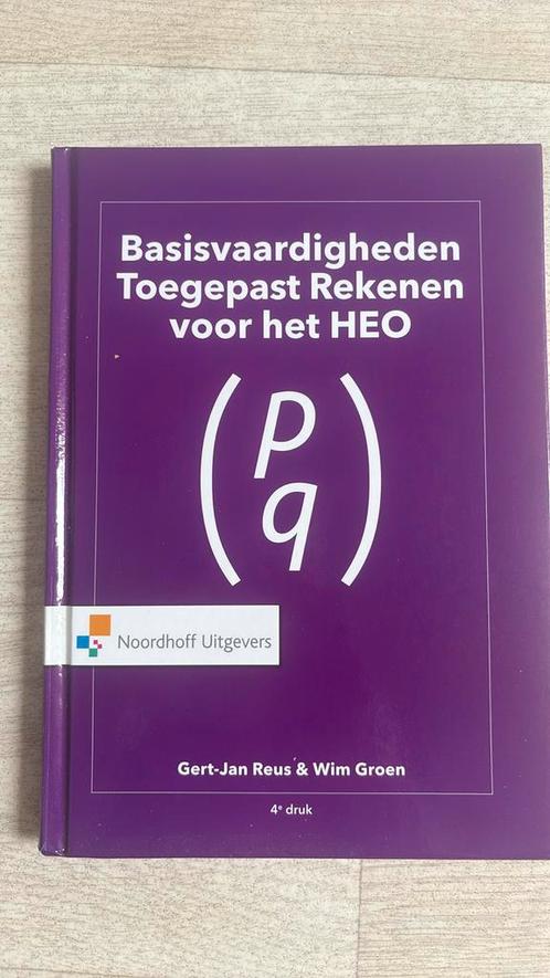 Basisvaardigheden Toegepast Rekenen voor het HEO, Boeken, Schoolboeken, Zo goed als nieuw, Nederlands, Overige niveaus, Ophalen of Verzenden