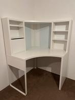 MICKE Hoekbureau Wit - Ideaal voor Thuiswerken, Ophalen, Zo goed als nieuw, Bureau