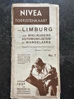 Nivea Toeristenkaart Limburg 1937, Boeken, Atlassen en Landkaarten, Gelezen, Ophalen of Verzenden, Landkaart, 1800 tot 2000