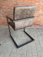 Stoelen met arm industriële antraciet voorraad snel thuis, Overige kleuren, Nieuw, Ophalen of Verzenden, Stof