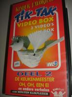 Tik Tak- Deel 2- TV1- BOXSET- Kidstuff- 2-VHS, Cd's en Dvd's, Alle leeftijden, Verzenden, Zo goed als nieuw