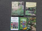 5 boeken over creatief tuinieren, bomen, bloemengids, zitjes, Verzenden, Gelezen, Tuinieren en Tuinplanten