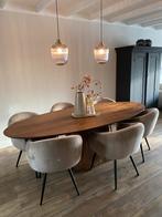 Eetkamertafel ovaal 240cm, Ophalen, 100 tot 150 cm, Ovaal, Nieuw