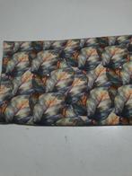 Snoozy fabrics tricot katoen leaves (122), 120 cm of meer, Nieuw, Ophalen of Verzenden, Katoen